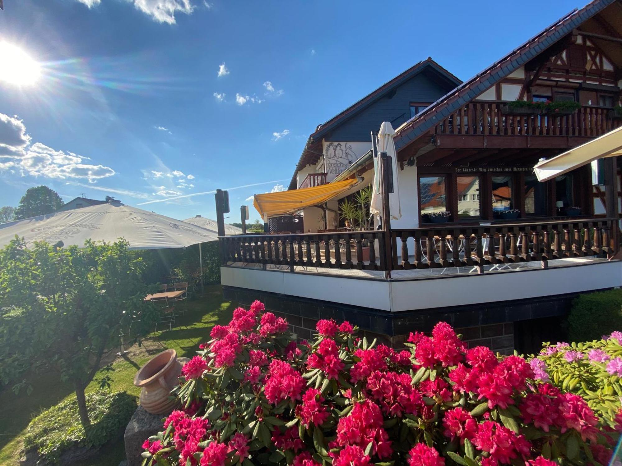 Hotel Wettlaufer هومبرغ المظهر الخارجي الصورة